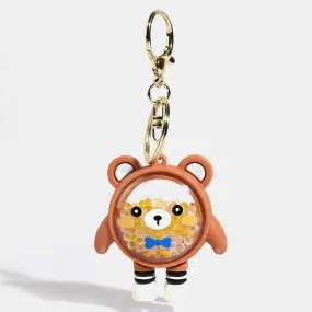 Acrylic Beads Character Elegant Keychain