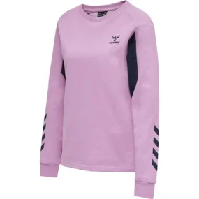 Action Women Cotton Pink Sweatshirt