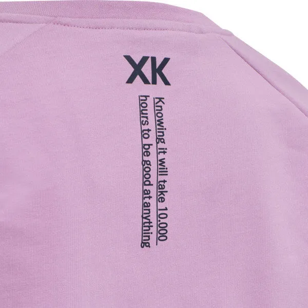 Action Women Cotton Pink Sweatshirt