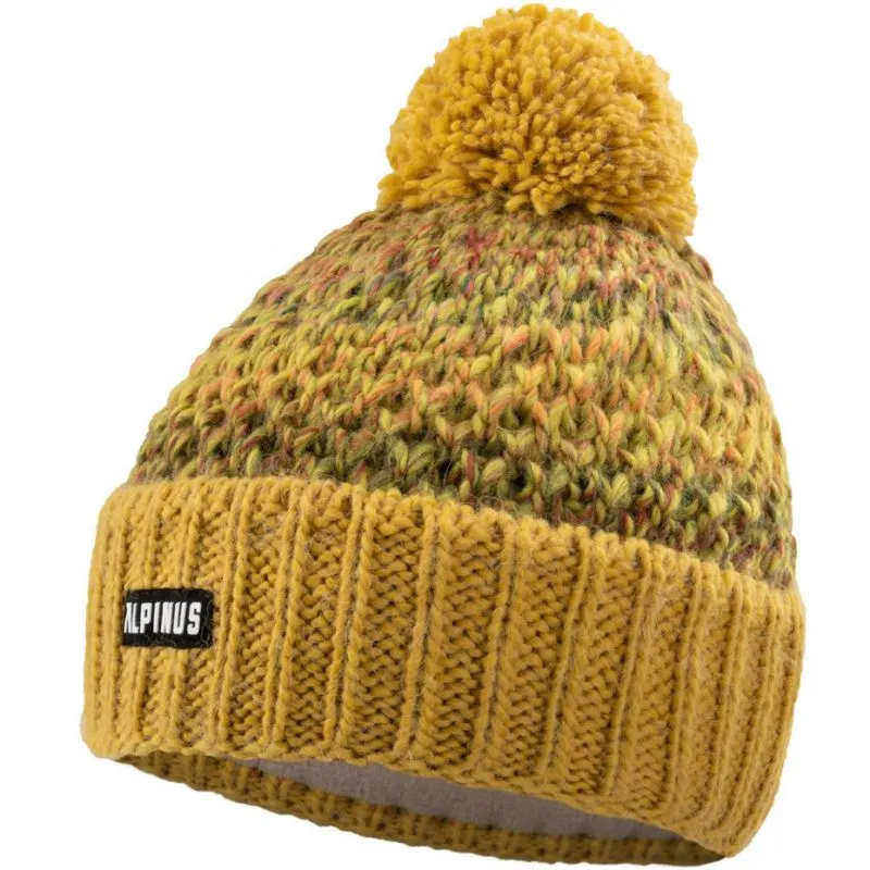 Alpinus Women Autiola Cap - Yellow