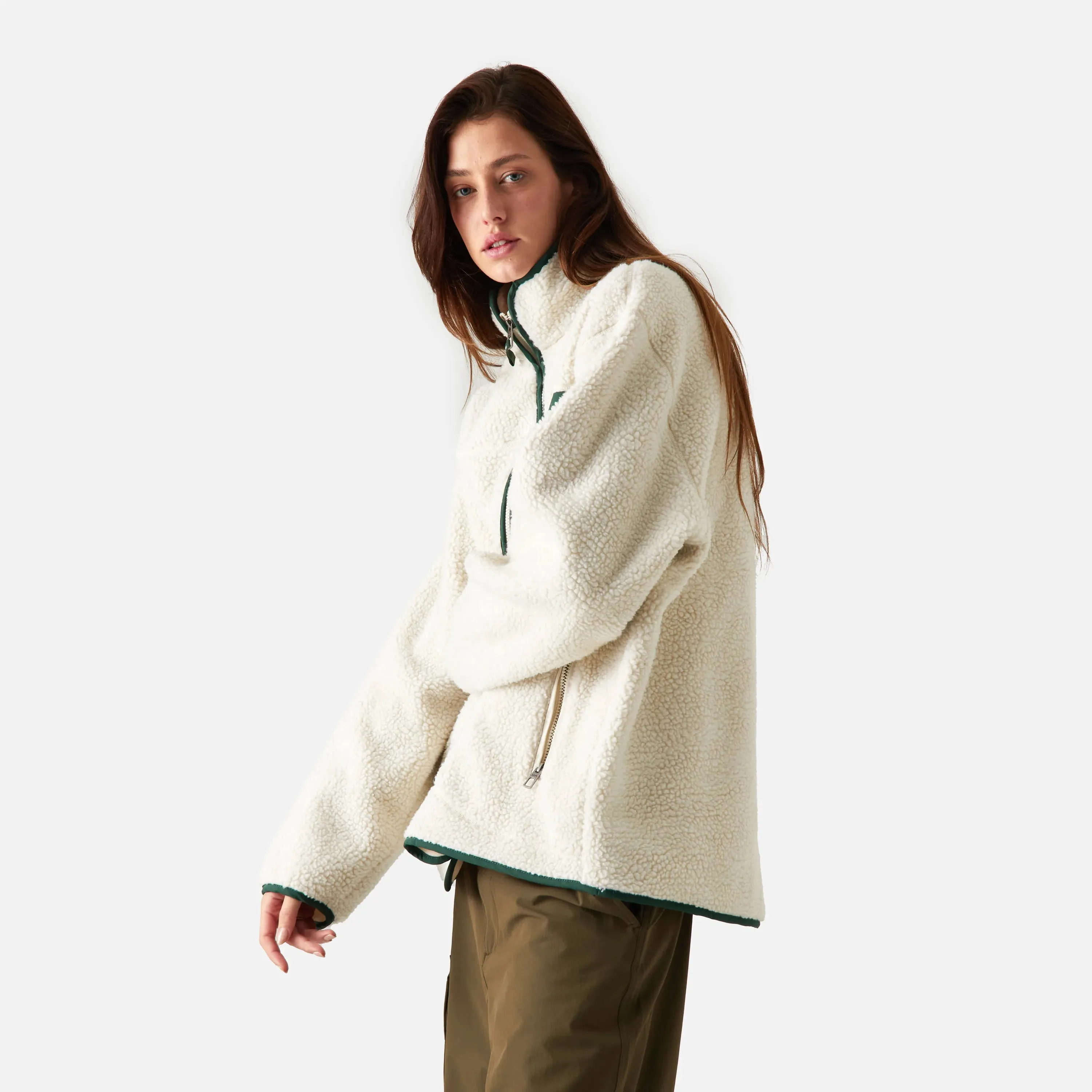 Antarctic Off Sand Sherpa Fleece