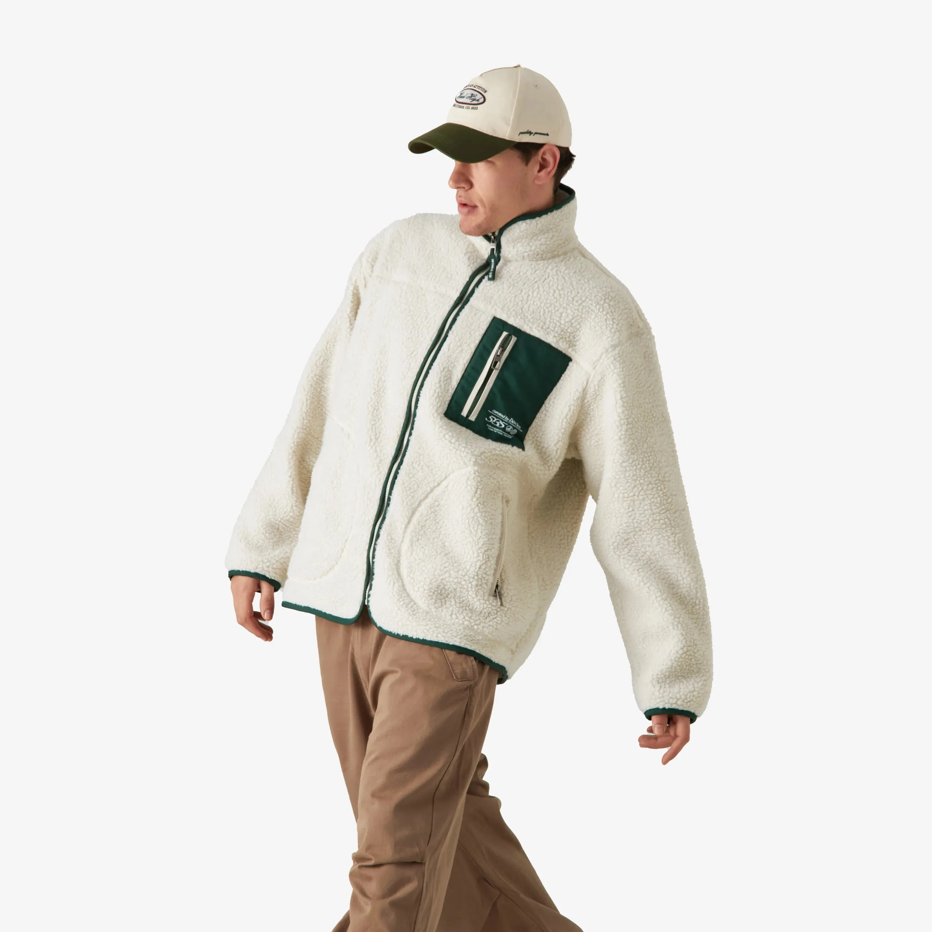 Antarctic Off Sand Sherpa Fleece