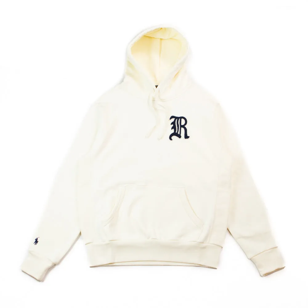 Appliqued Fleece Hoodie (Clubhouse Cream)