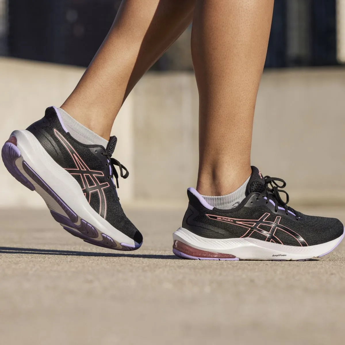 Asics Gel Pulse 14 Women Black Papaya   