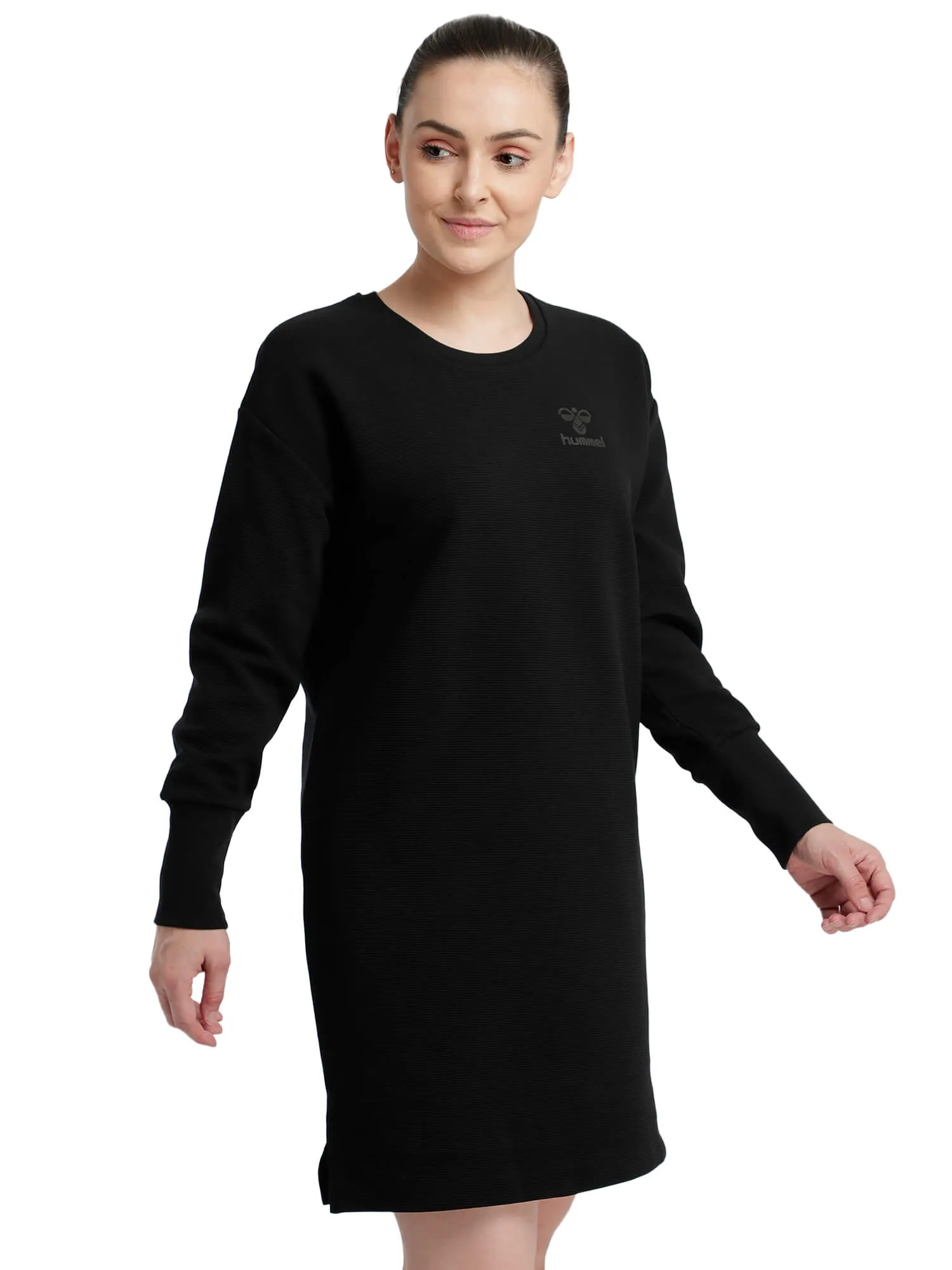 Atalanta Women Cotton Black Dress