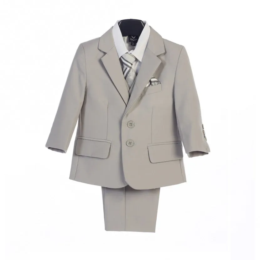 Boys Light Grey Suits - Classic, Classic Slim, Executive