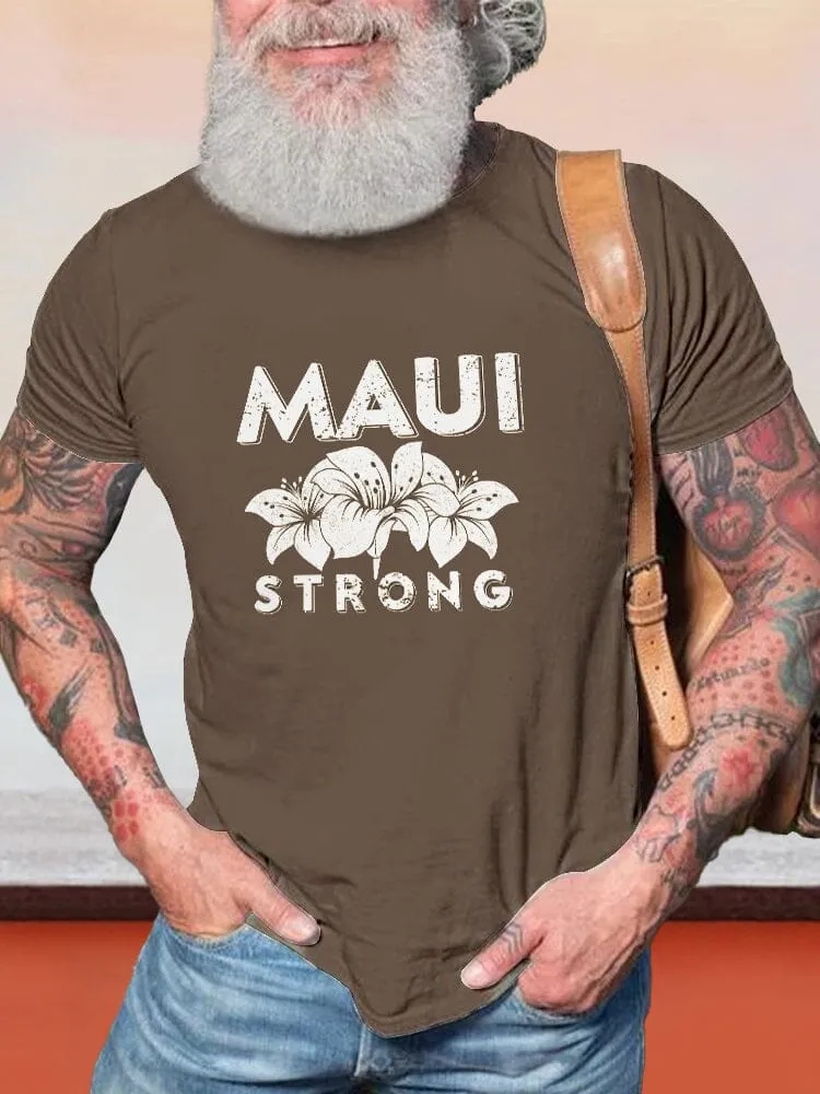 Casual Maui Printed T-shirt