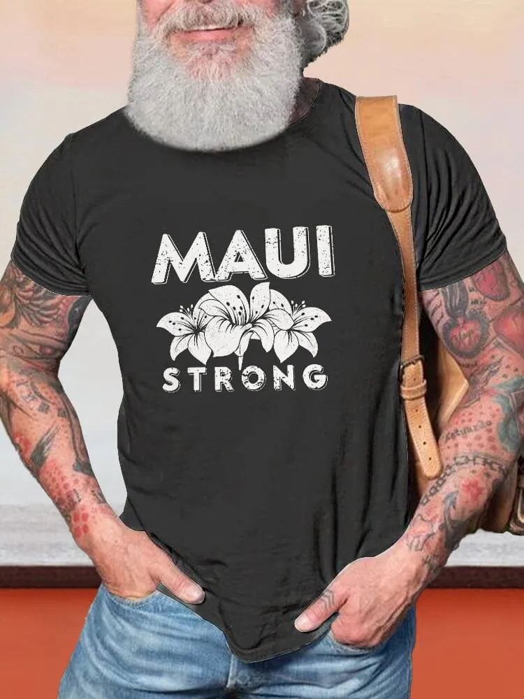 Casual Maui Printed T-shirt