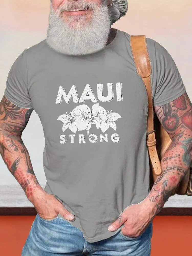 Casual Maui Printed T-shirt