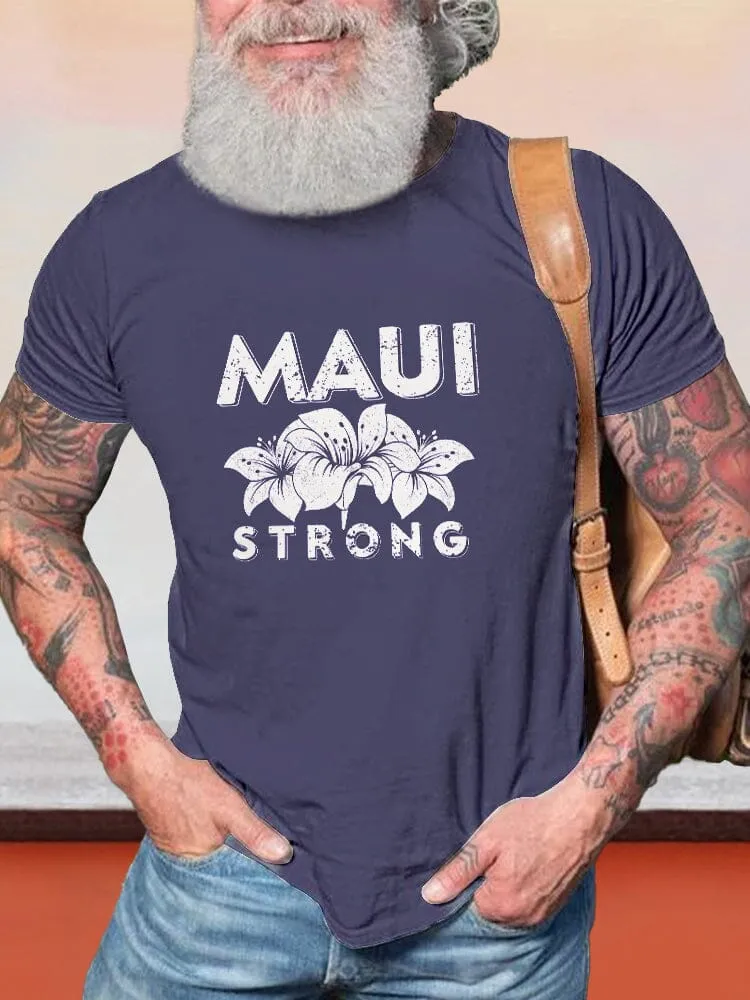 Casual Maui Printed T-shirt