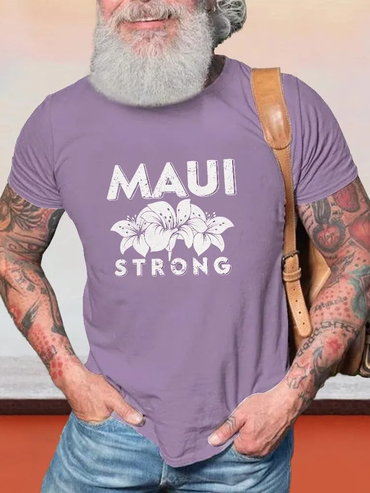 Casual Maui Printed T-shirt