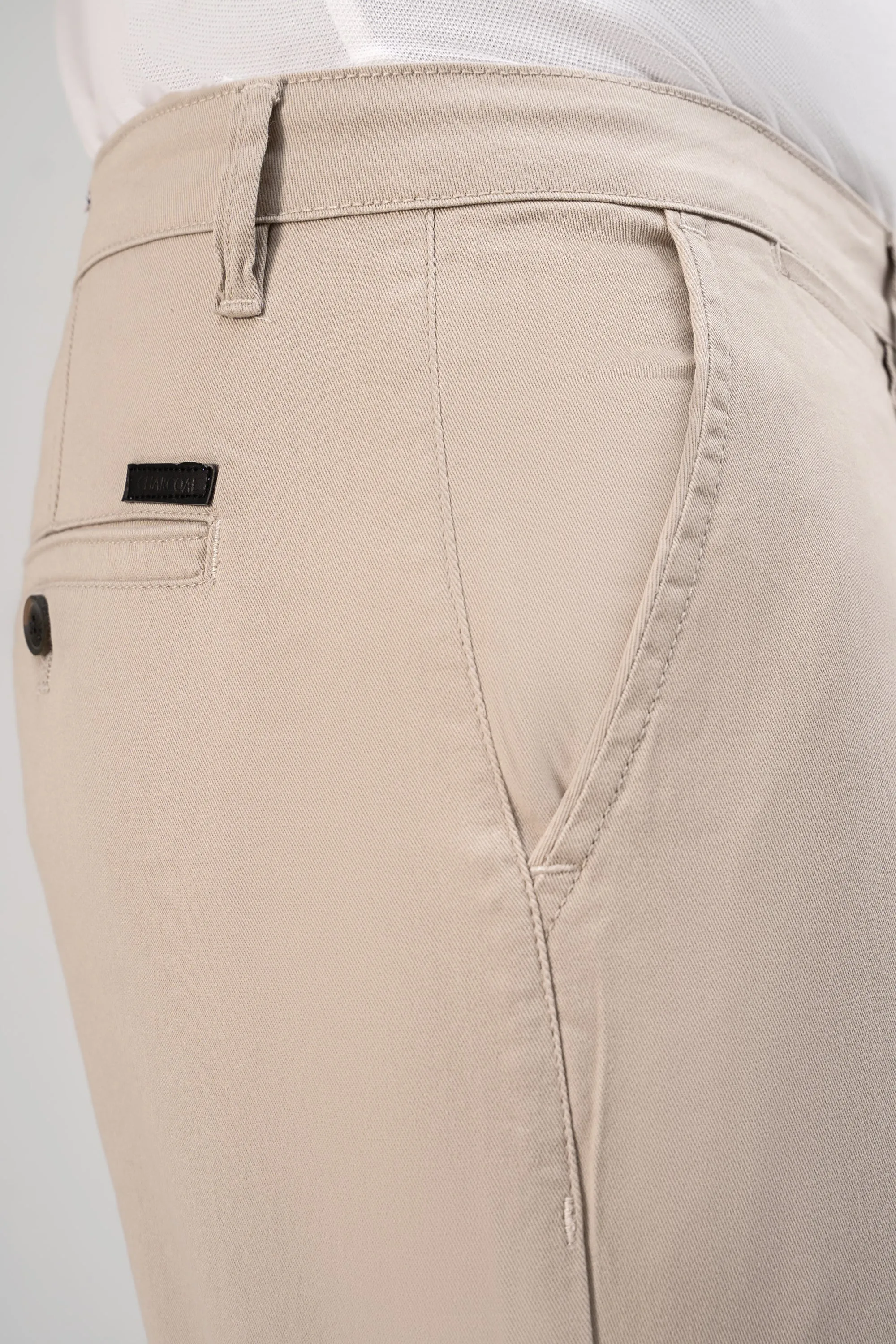 CASUAL PANT CROSS POCKET BEIGE