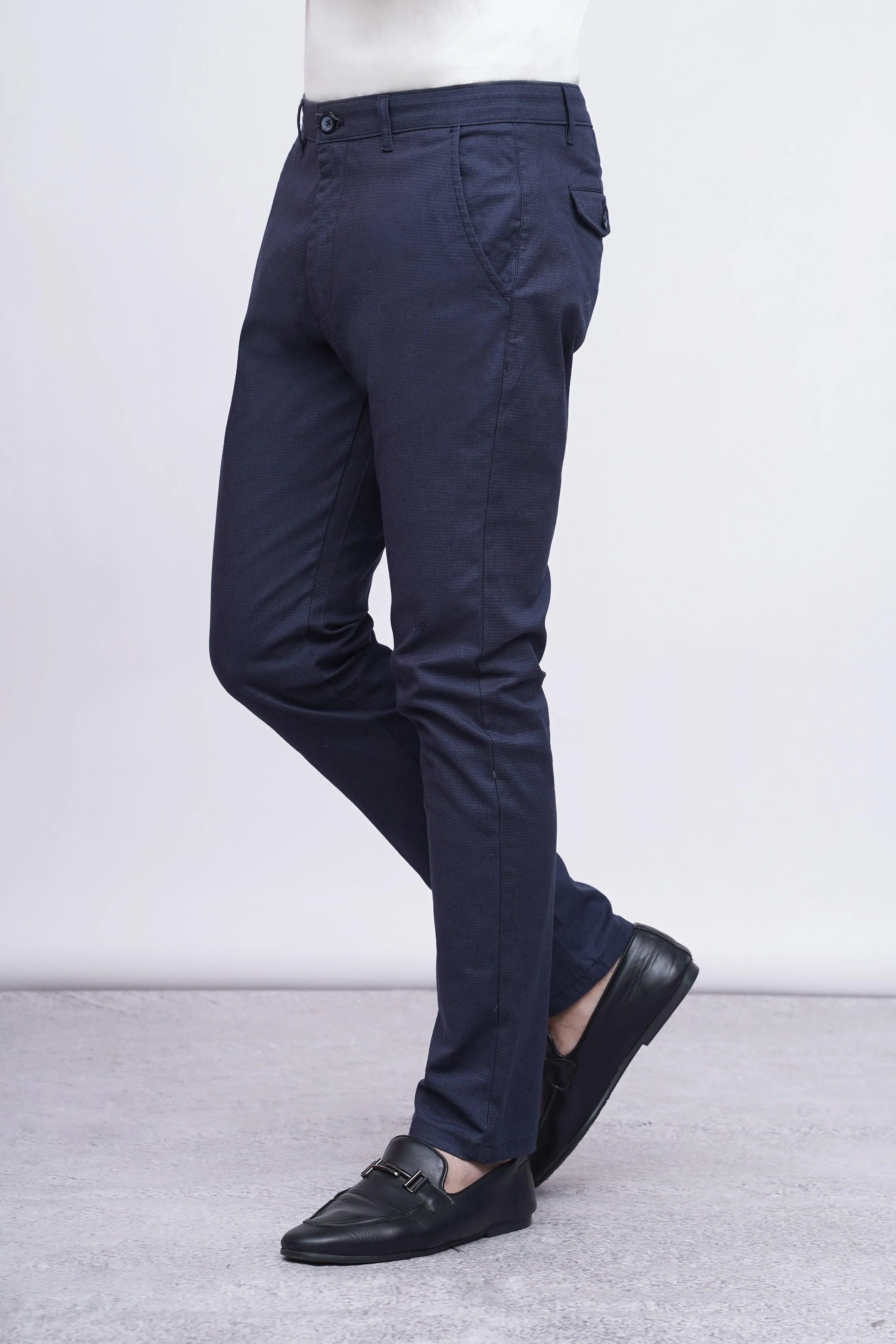 CASUAL PANT CROSS POCKET CHARCOAL