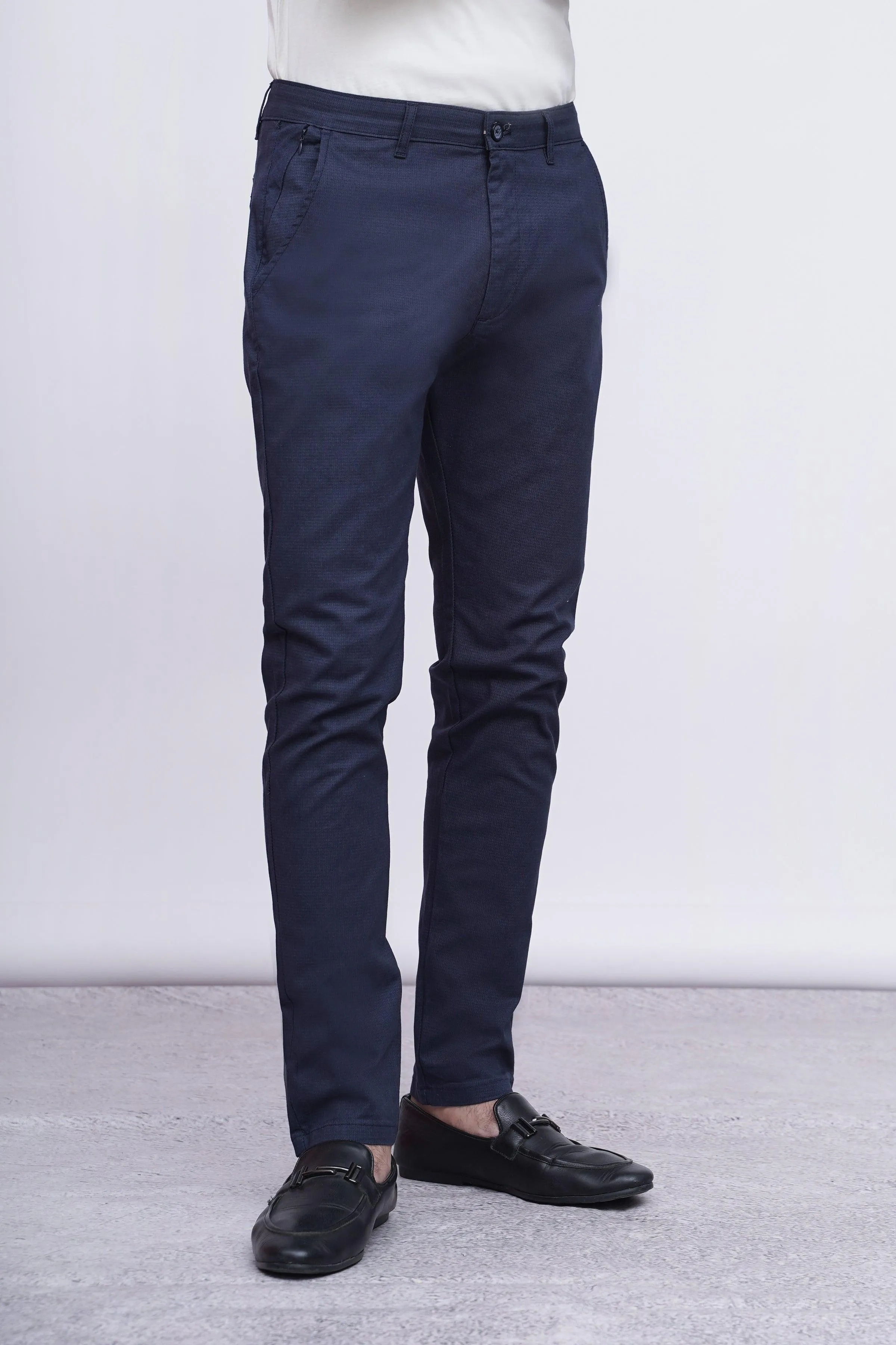 CASUAL PANT CROSS POCKET CHARCOAL