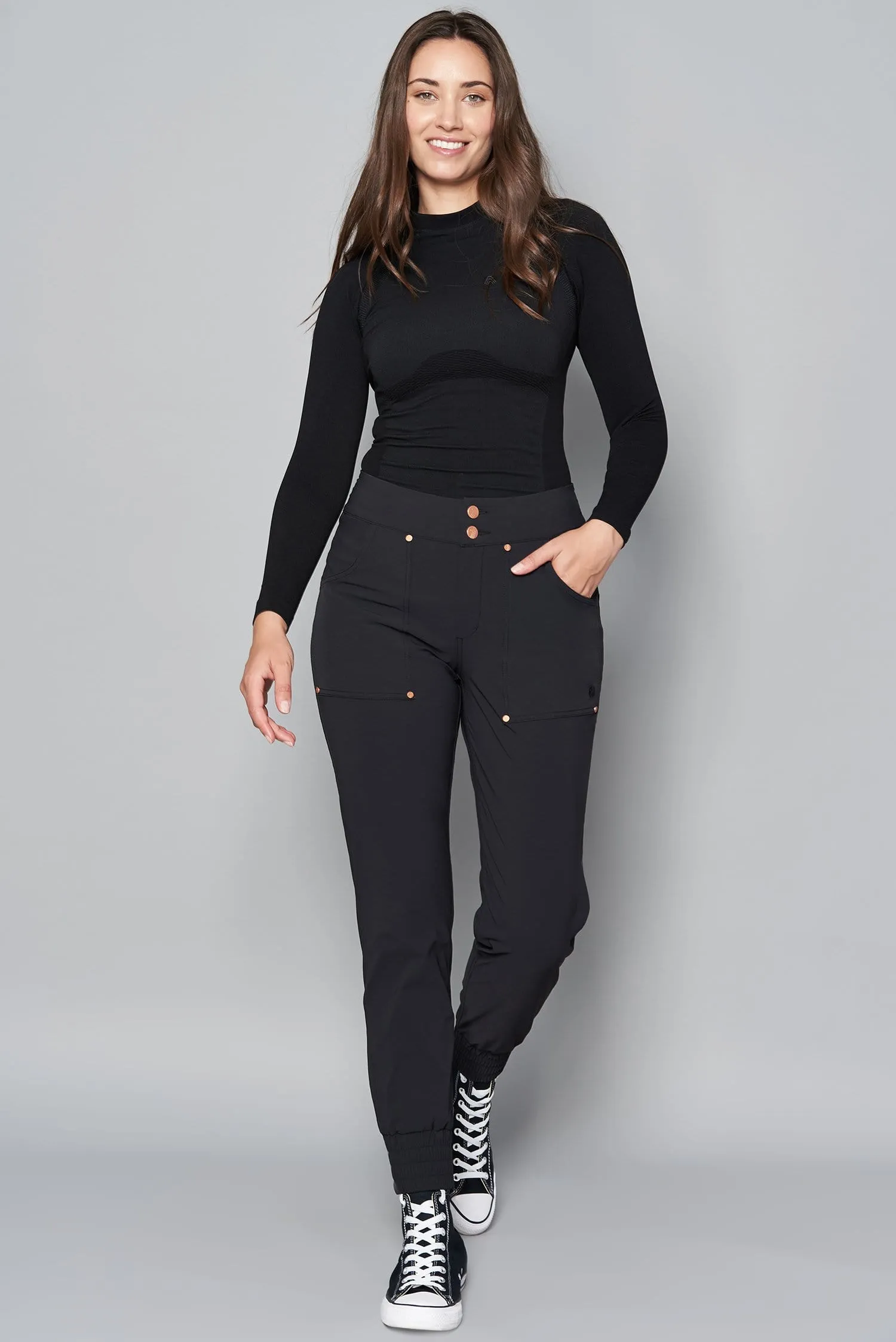 Casual Stroll Pants - Black