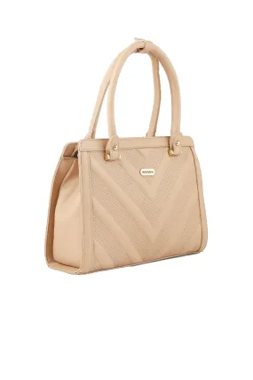 Casual Tote Hand Bags B14942-Beige