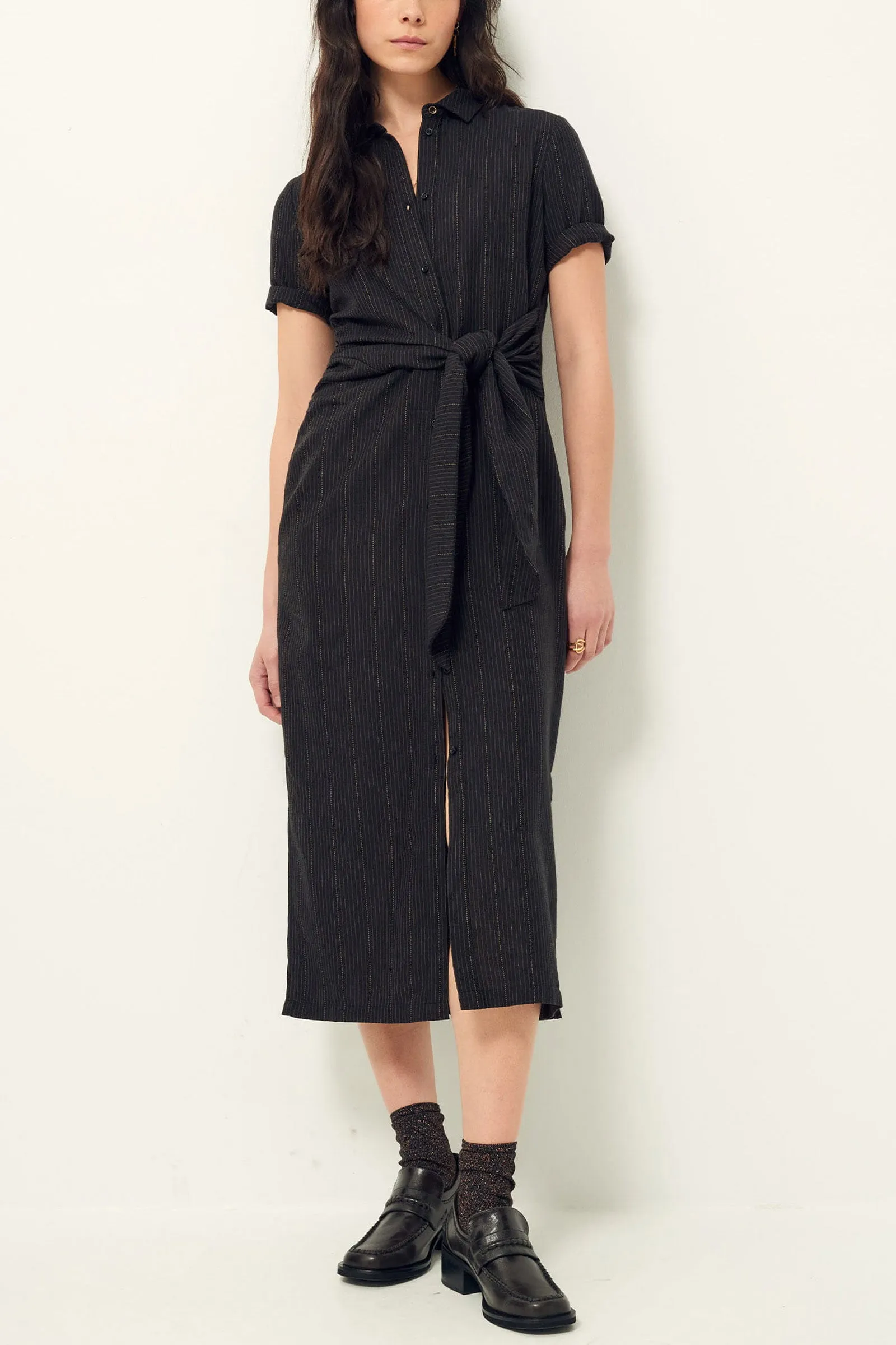 Christiana Cotton Blended Dress