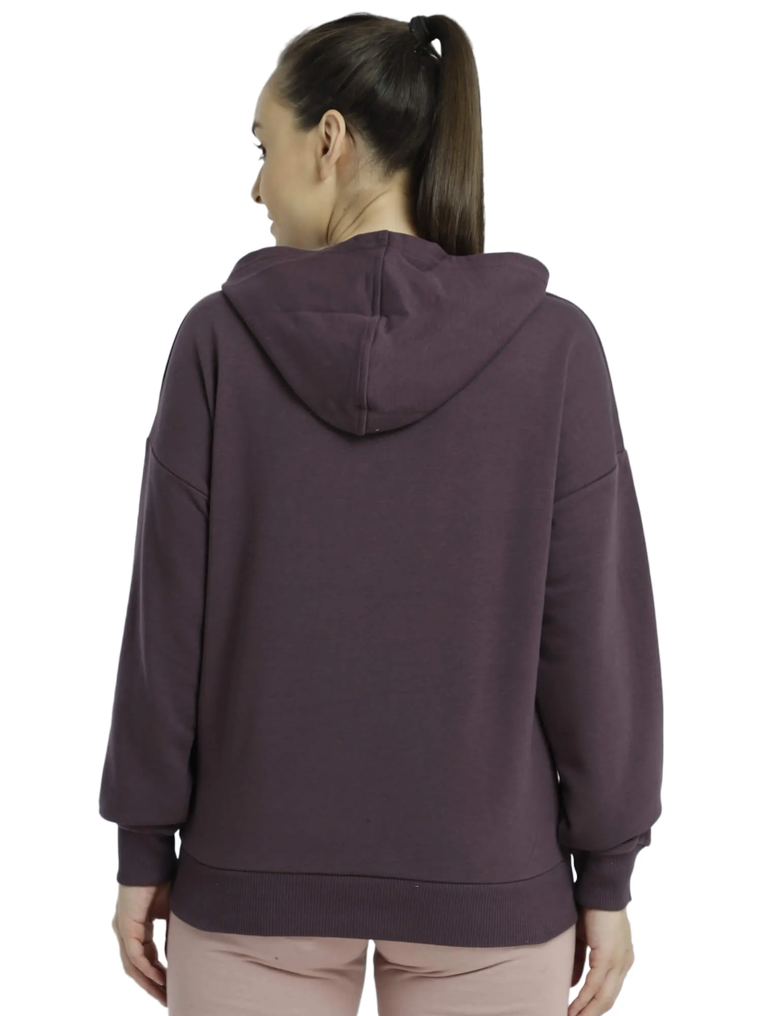 Dami Women Purple Hoodie