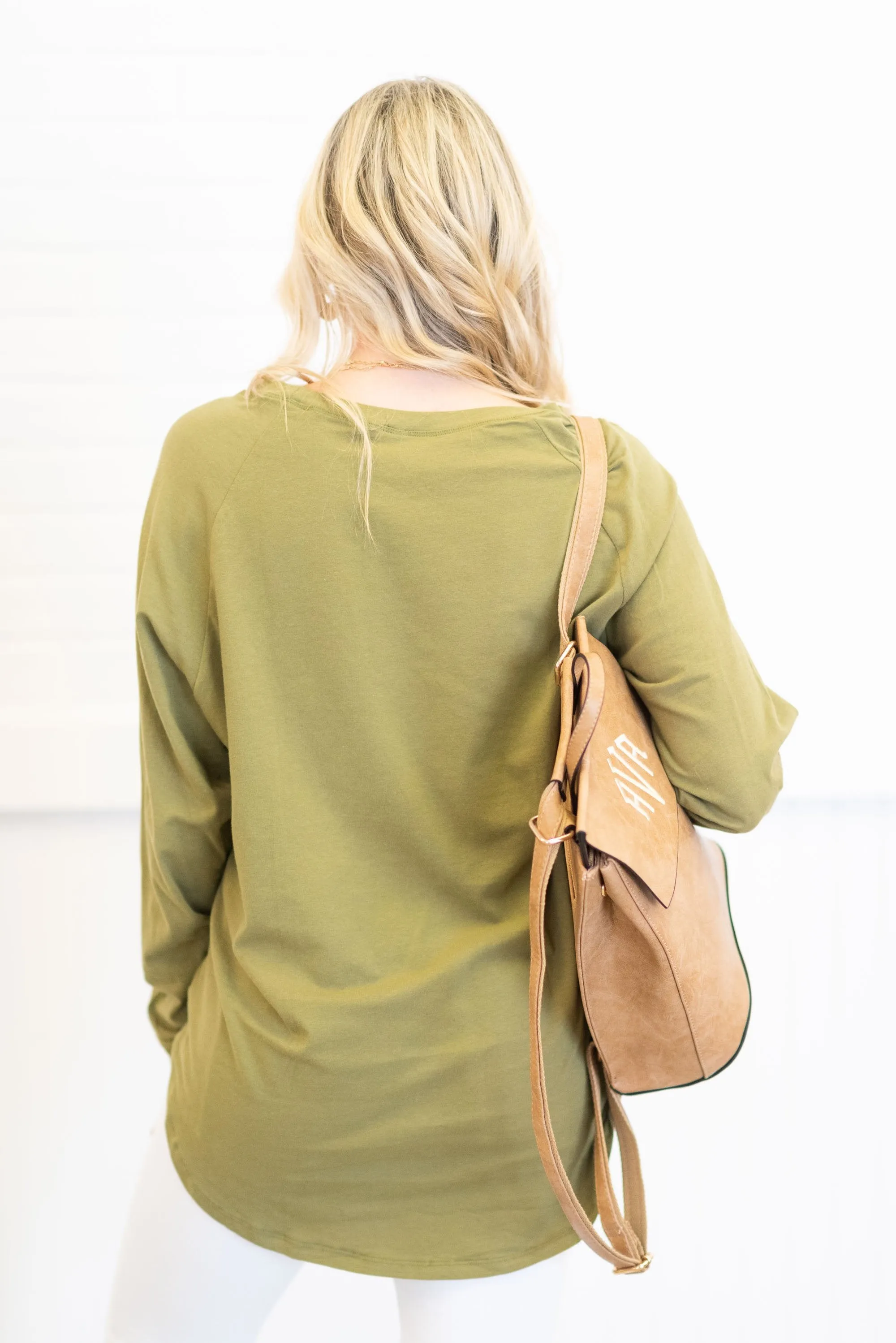 Easy Like Sunday Olive Green Tunic