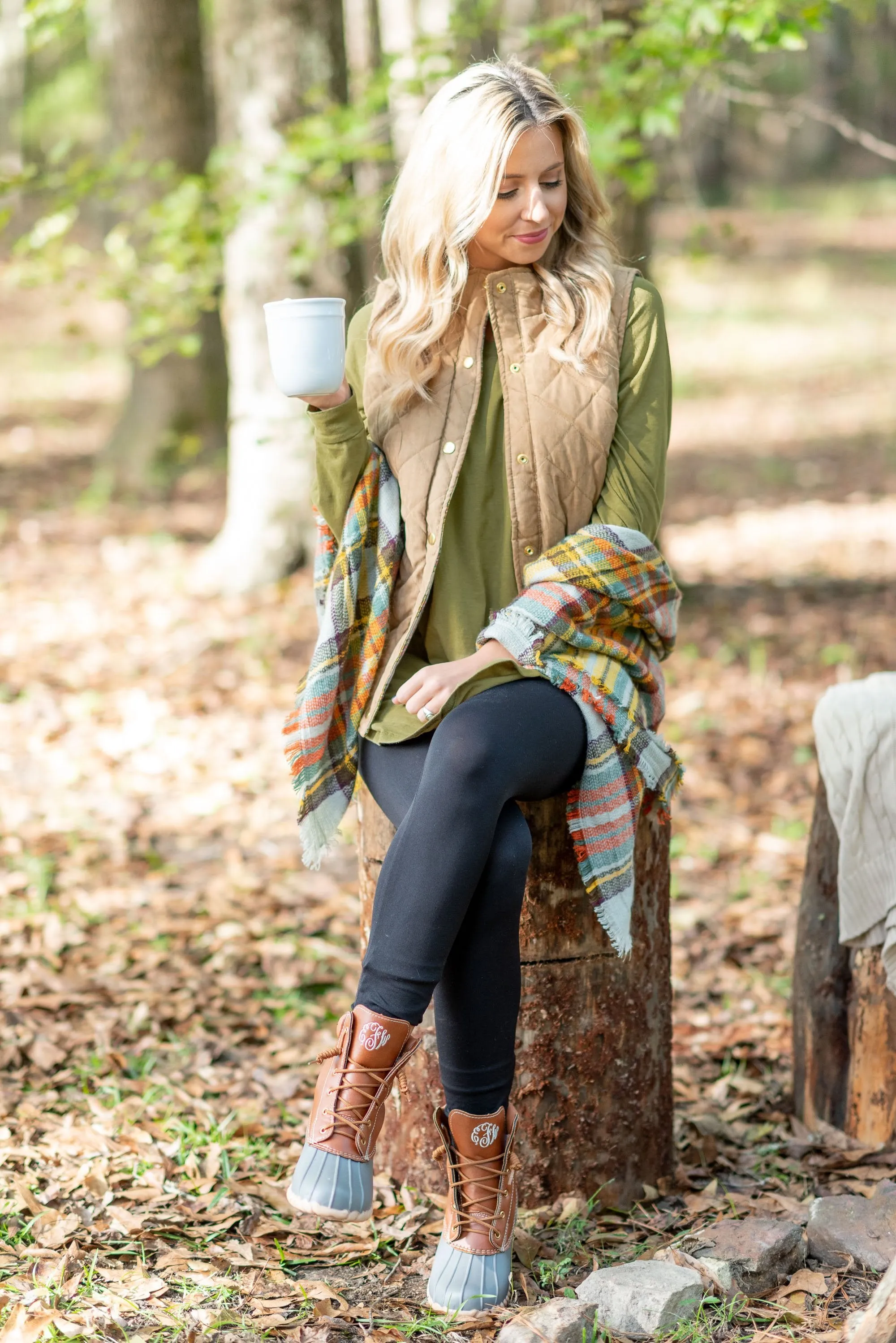 Easy Like Sunday Olive Green Tunic