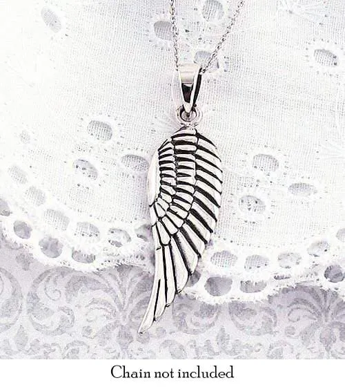 Elegant Angel Wing Pendant