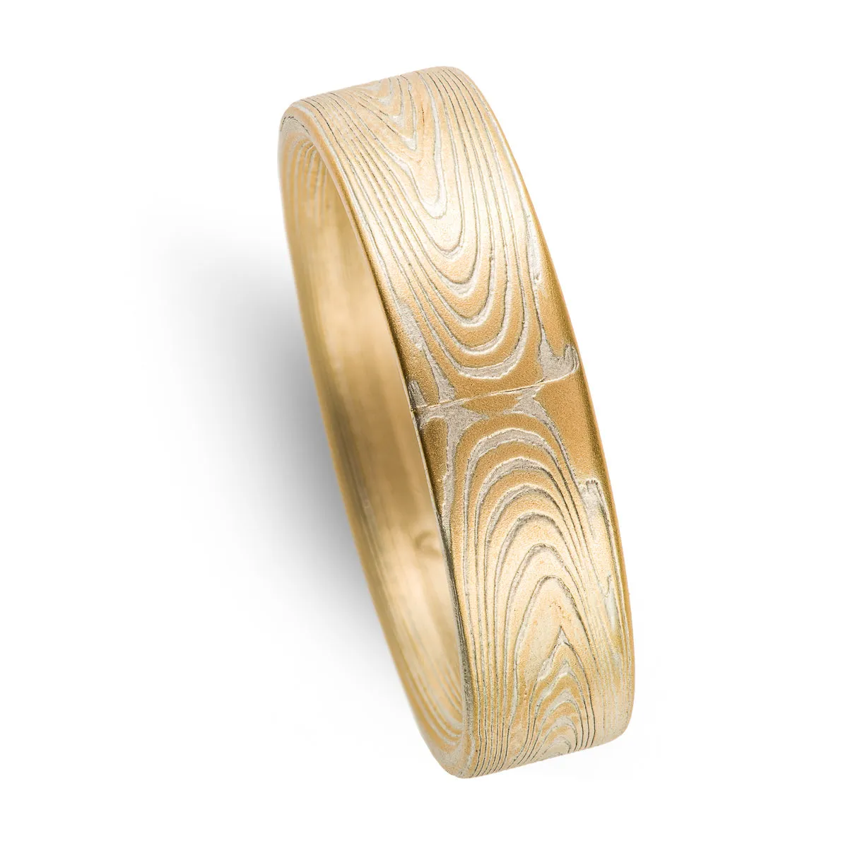 Elegant Band in Vortex Pattern and Spark Palette