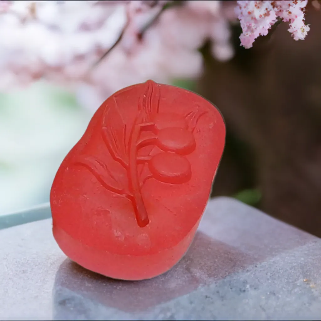 Elegant Cherry Blossom Infused Glycerin Soap