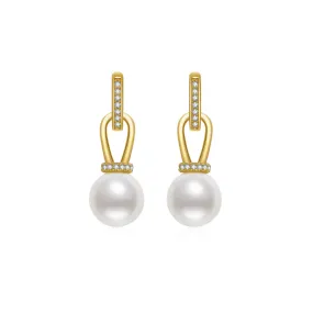 Elegant Freshwater Pearl Earrings WE00290