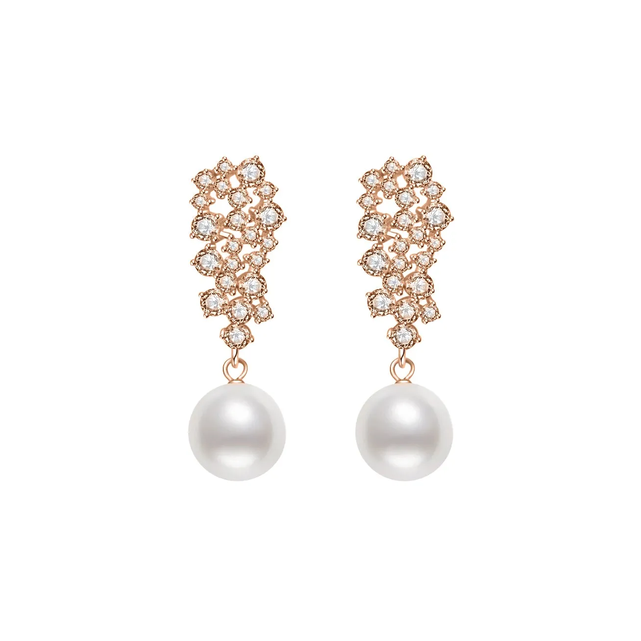 Elegant Freshwater Pearl Earrings WE00345 | CELESTE