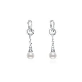 Elegant Freshwater Pearl Earrings WE00613