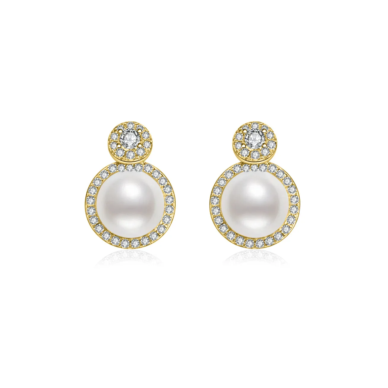 Elegant Freshwater Pearl Earrings WE00679