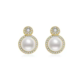 Elegant Freshwater Pearl Earrings WE00679