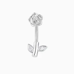 Elegant Rose Belly Ring