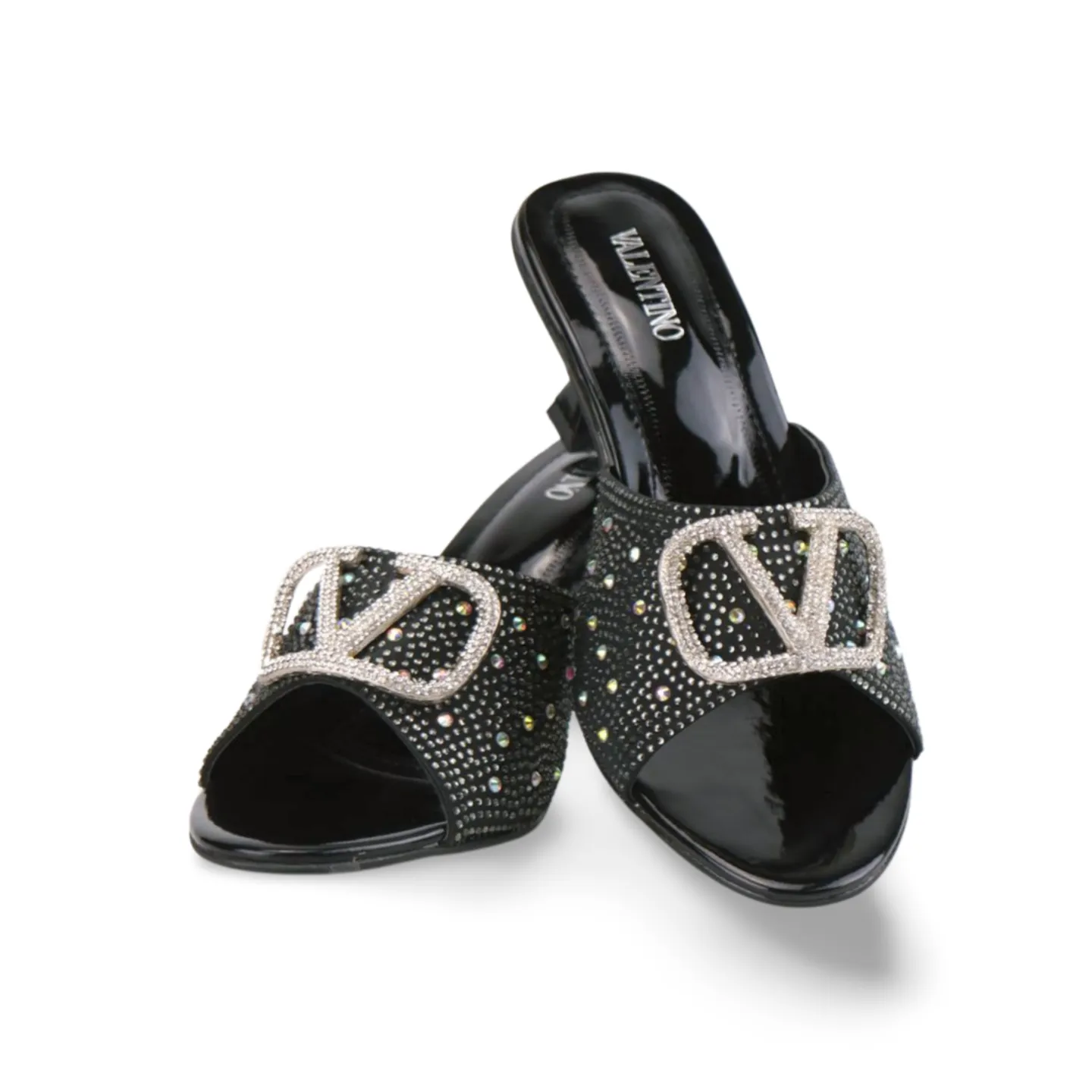 Elegant Women's Heels with Rhinestone Accents