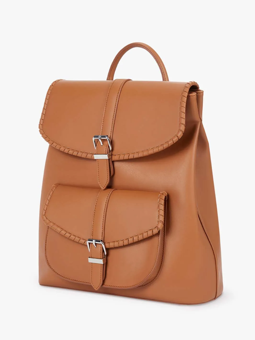 Evelyn Vintage Vegan Backpack for Women