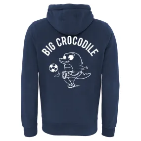 Football Fleece Lined Zip Up Hoodie