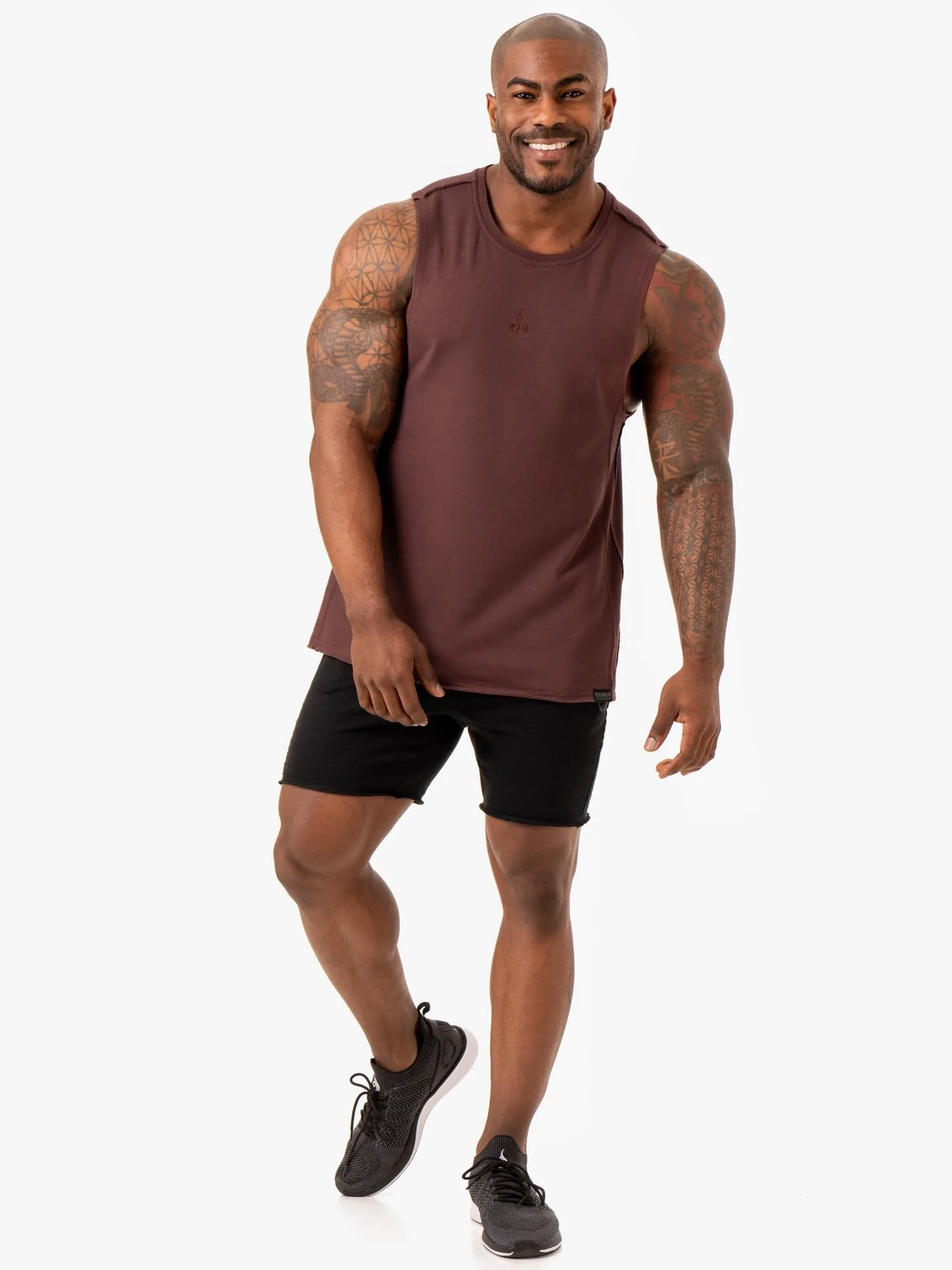 Force Fleece Tank - Brick