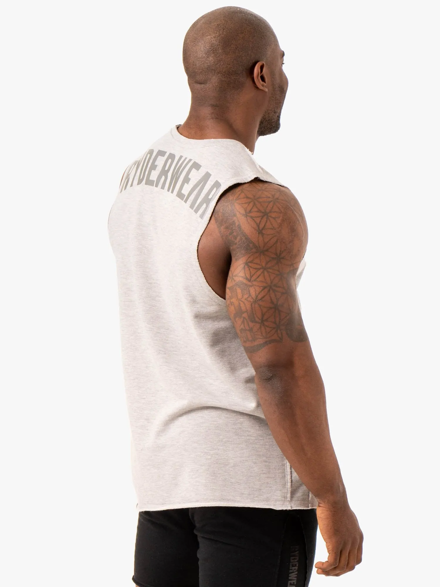 Force Fleece Tank - Grey Marl