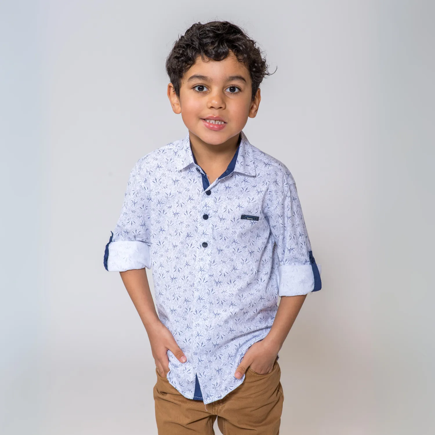 Garden Boys Cotton Shirt