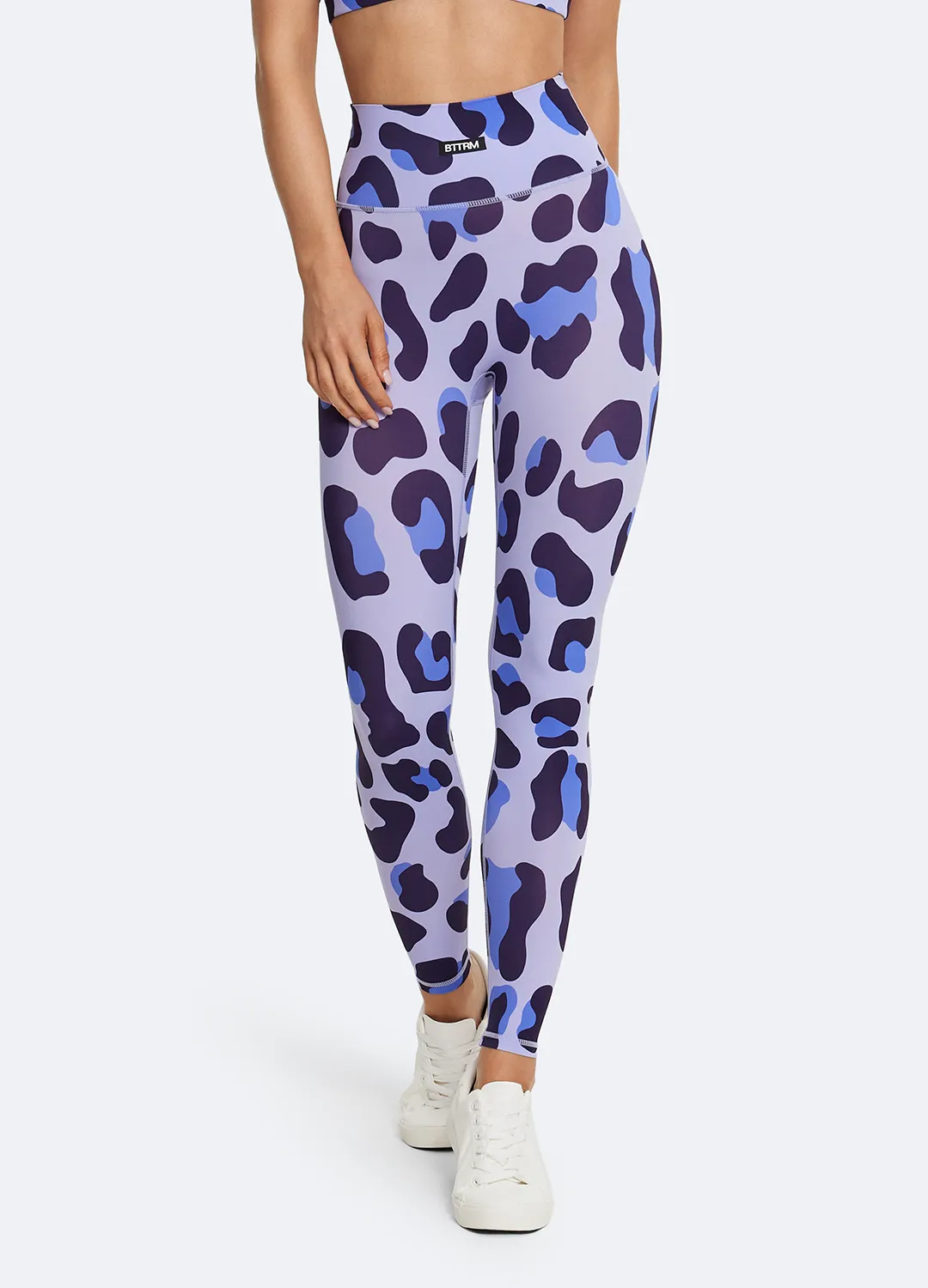 High-Waisted Leopard Leggings