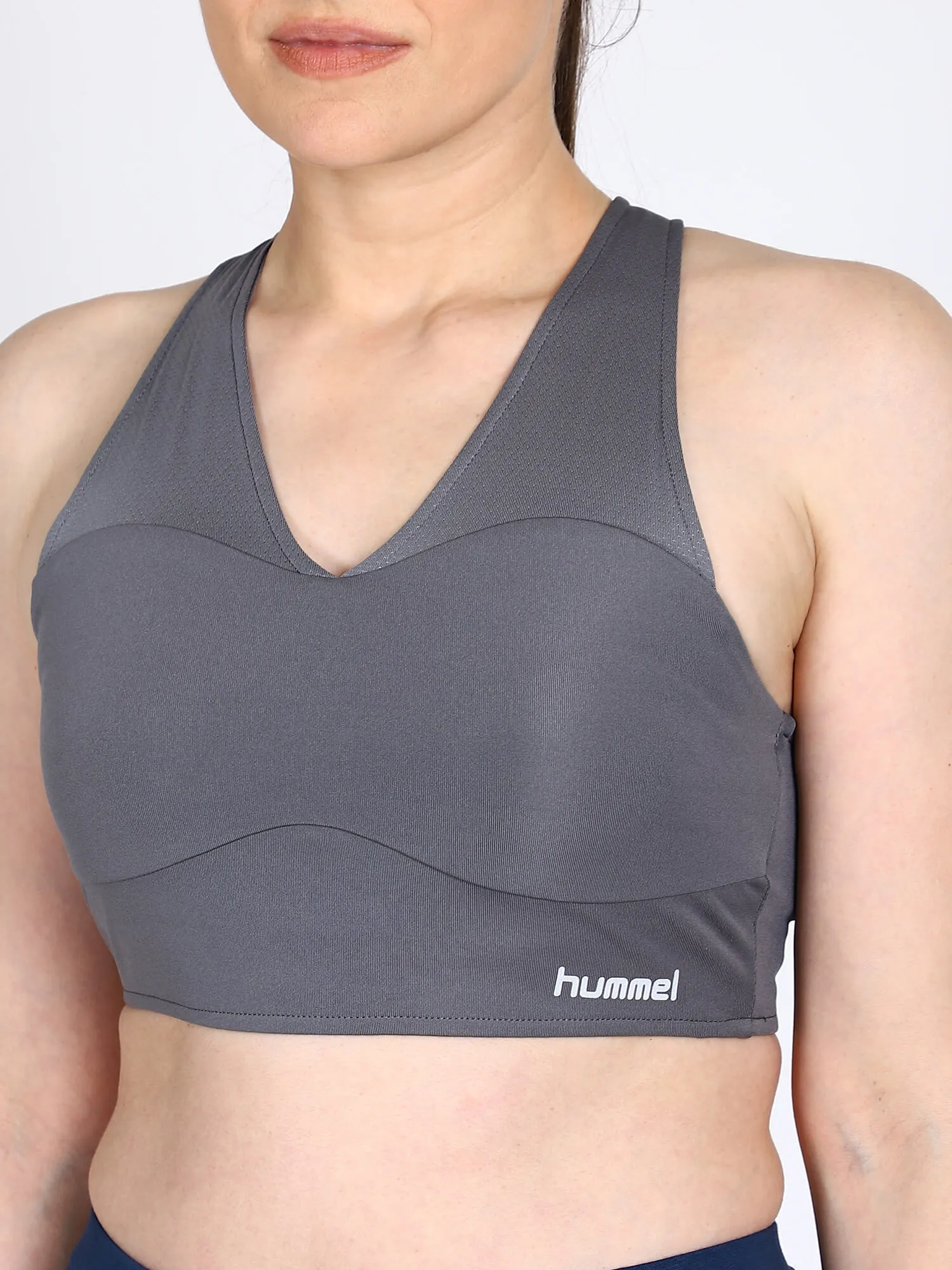 Leina Women Polyester Grey Bra