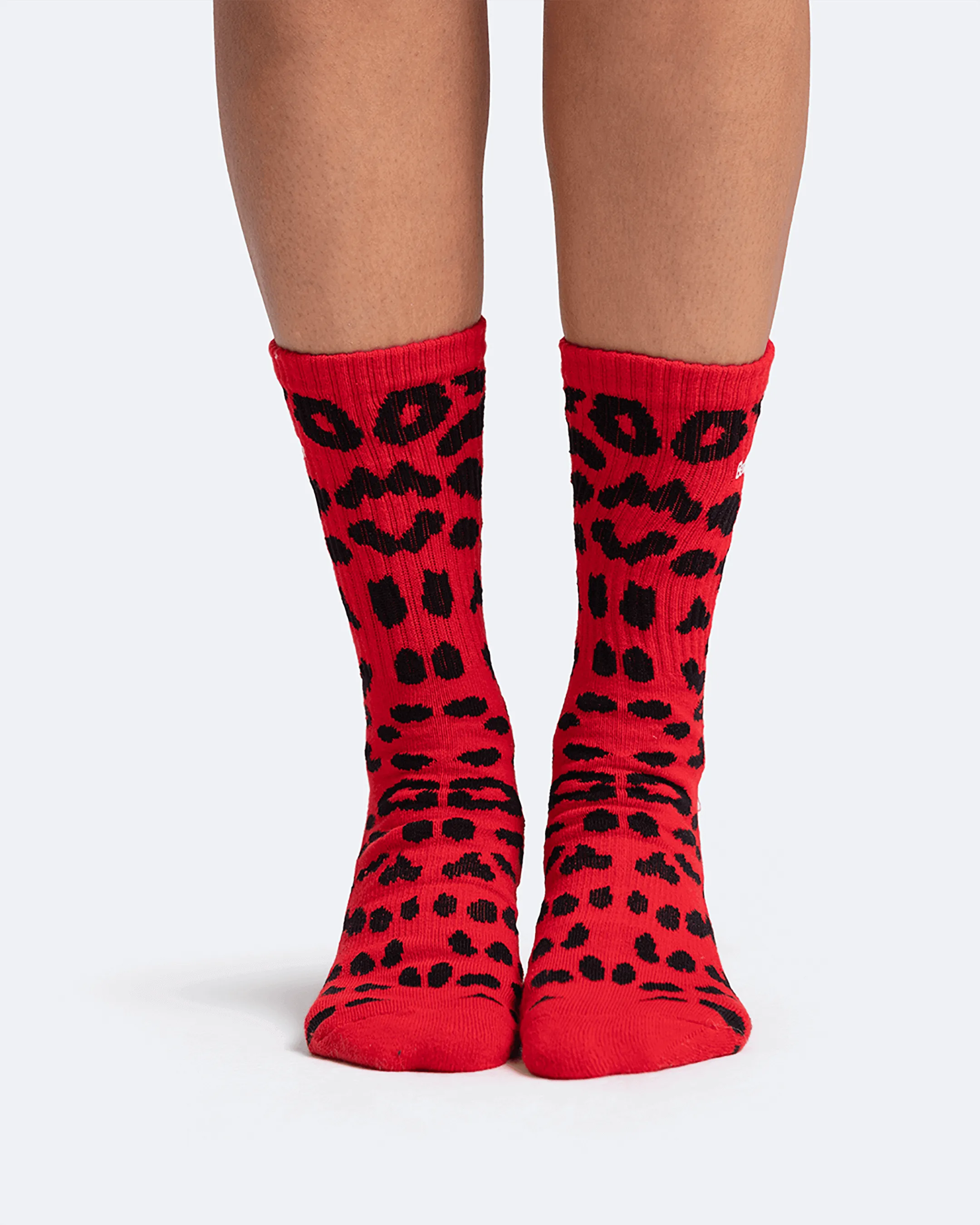 Leopard Pattern Cotton Socks