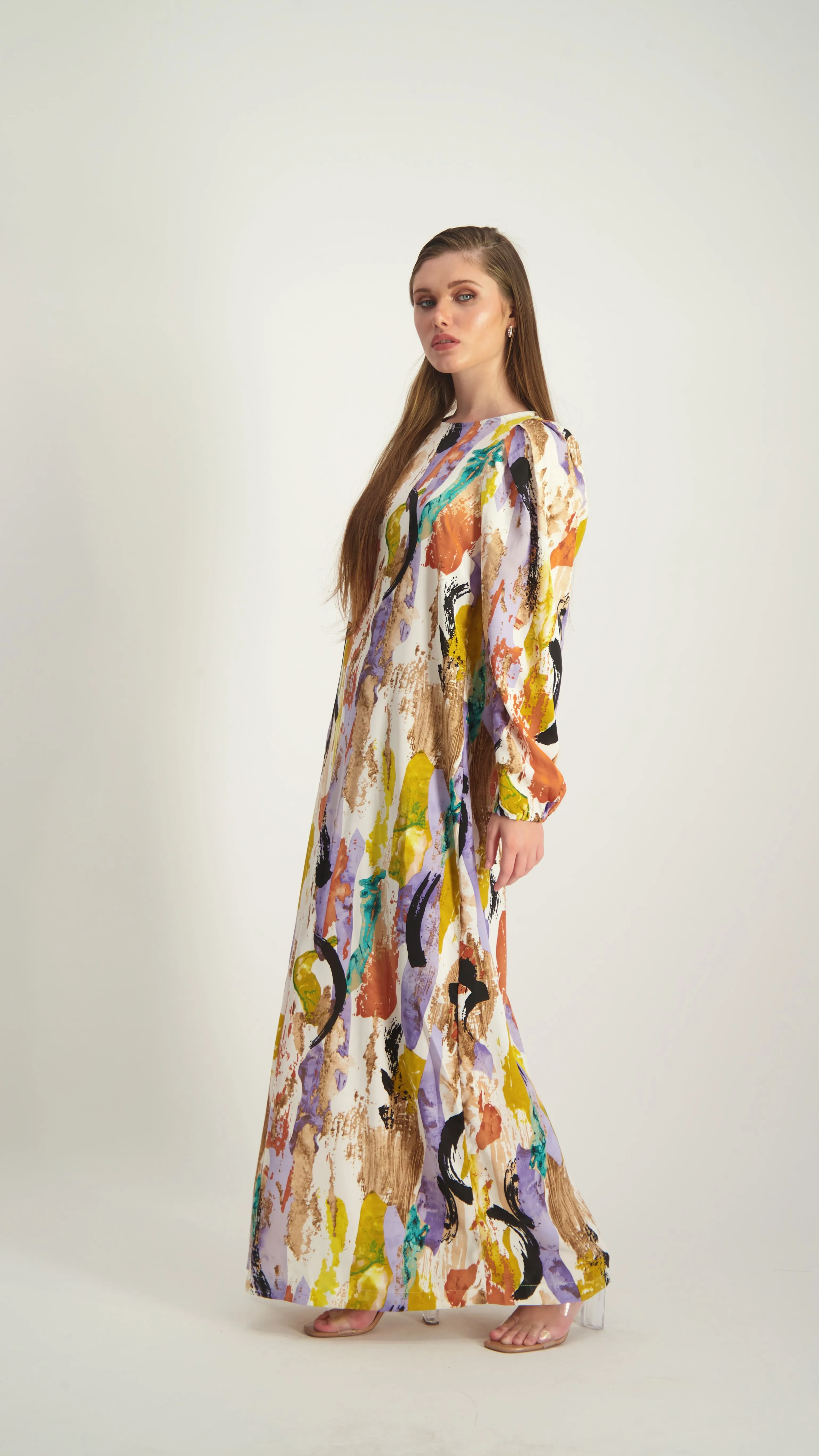 Maxi Elegant Dress / Colorful