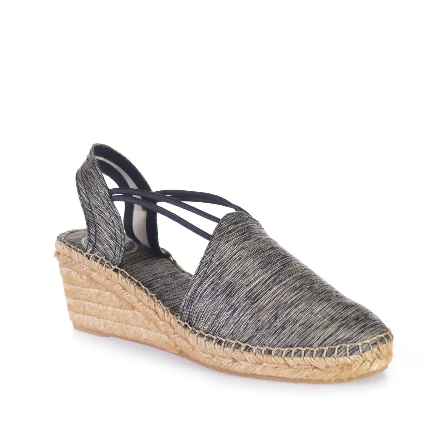 Metallic  Wedge Espadrille for Women - Turia