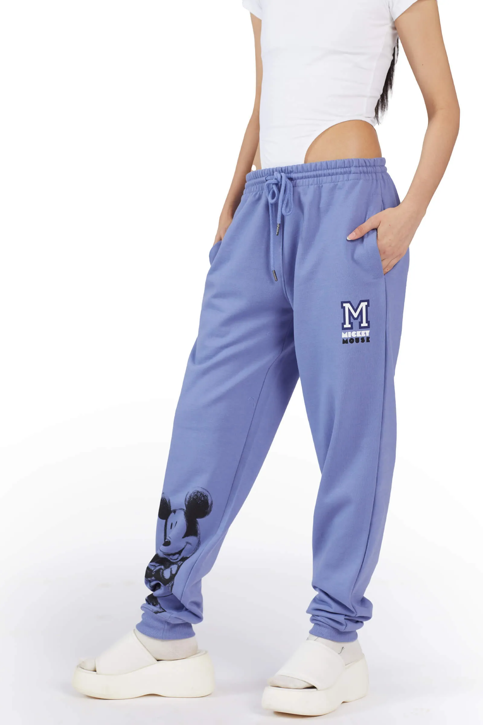 Mickey Periwinkle Joggers(Fleece)