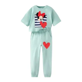 Minnie's Heart Girls Casual Set