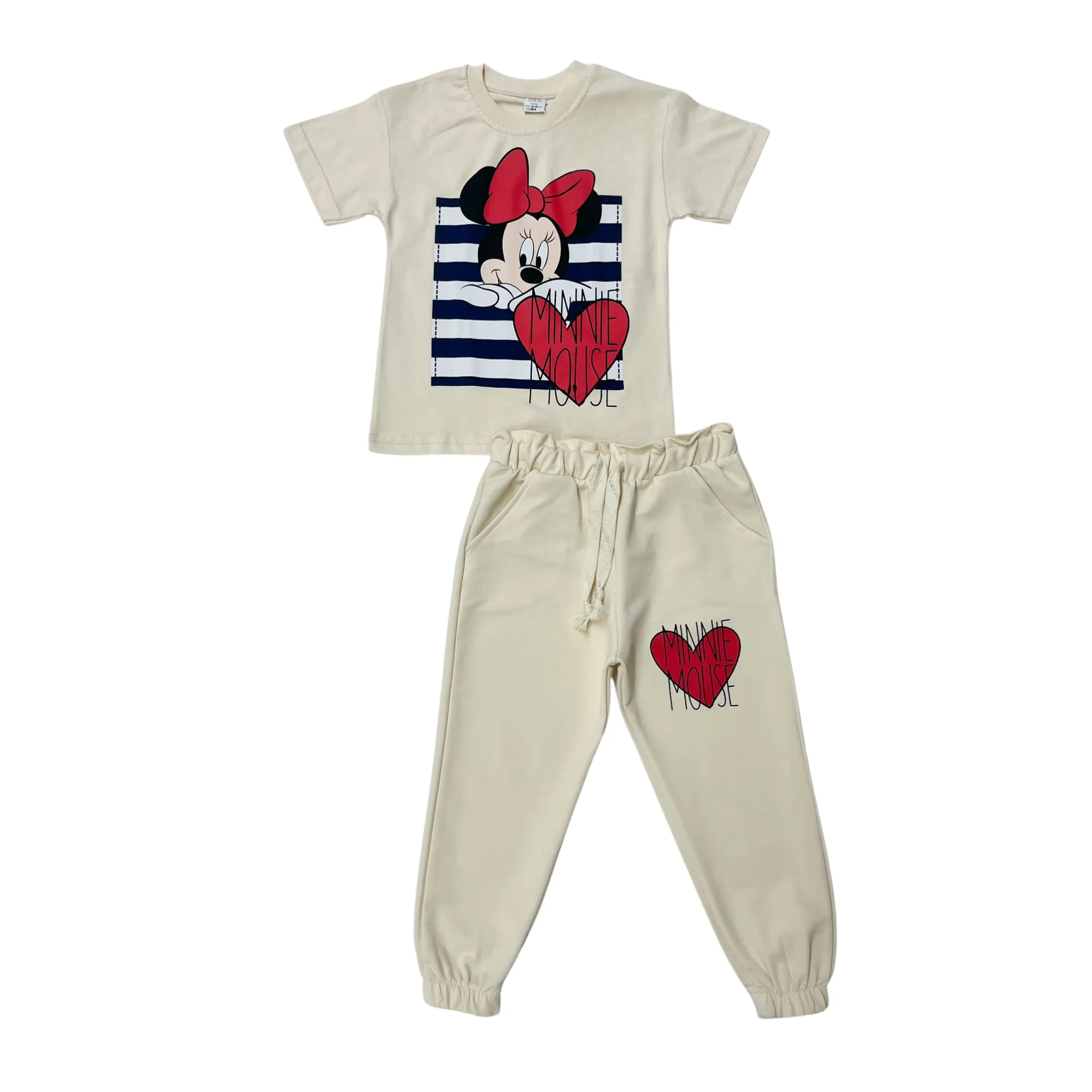 Minnie's Heart Girls Casual Set