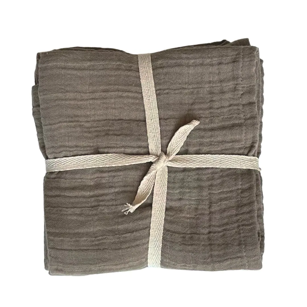 Moss Gauze Cotton Napkins