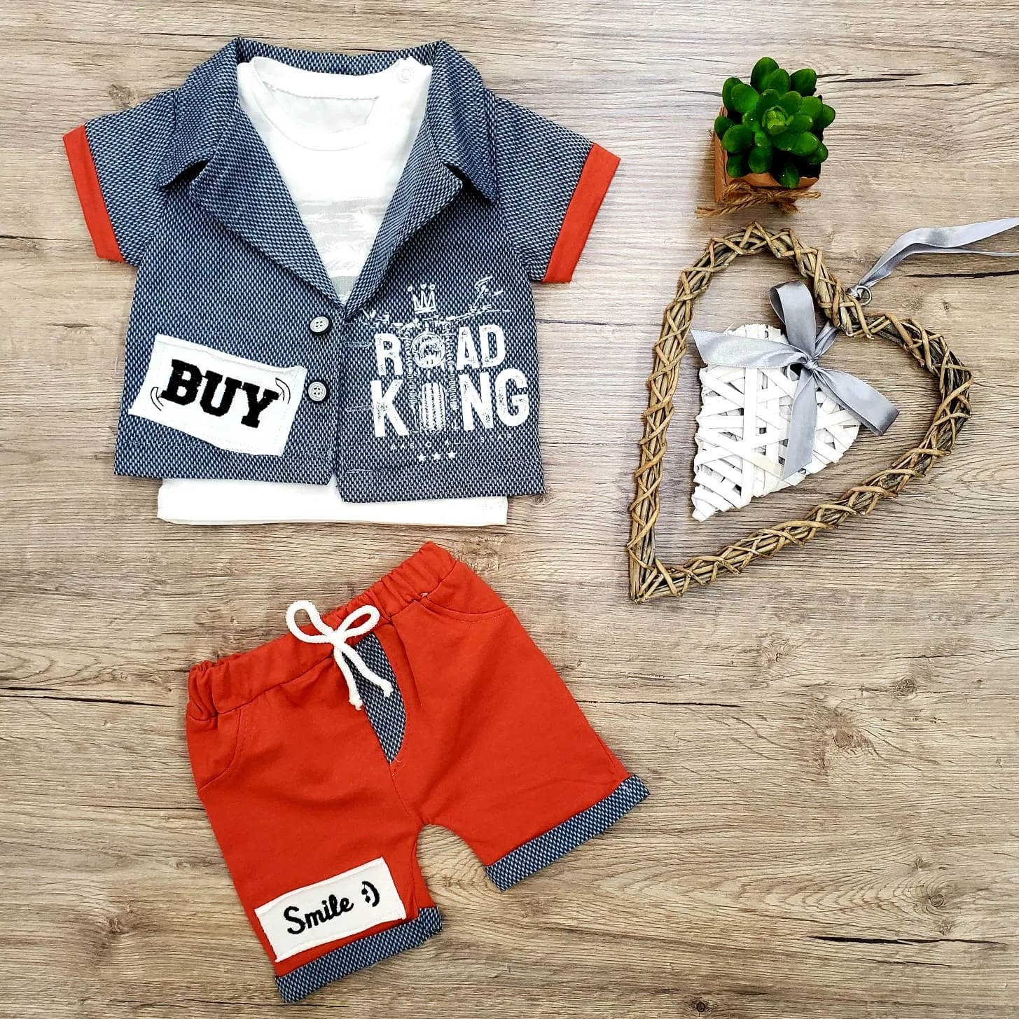 Road King Boys Casual Set