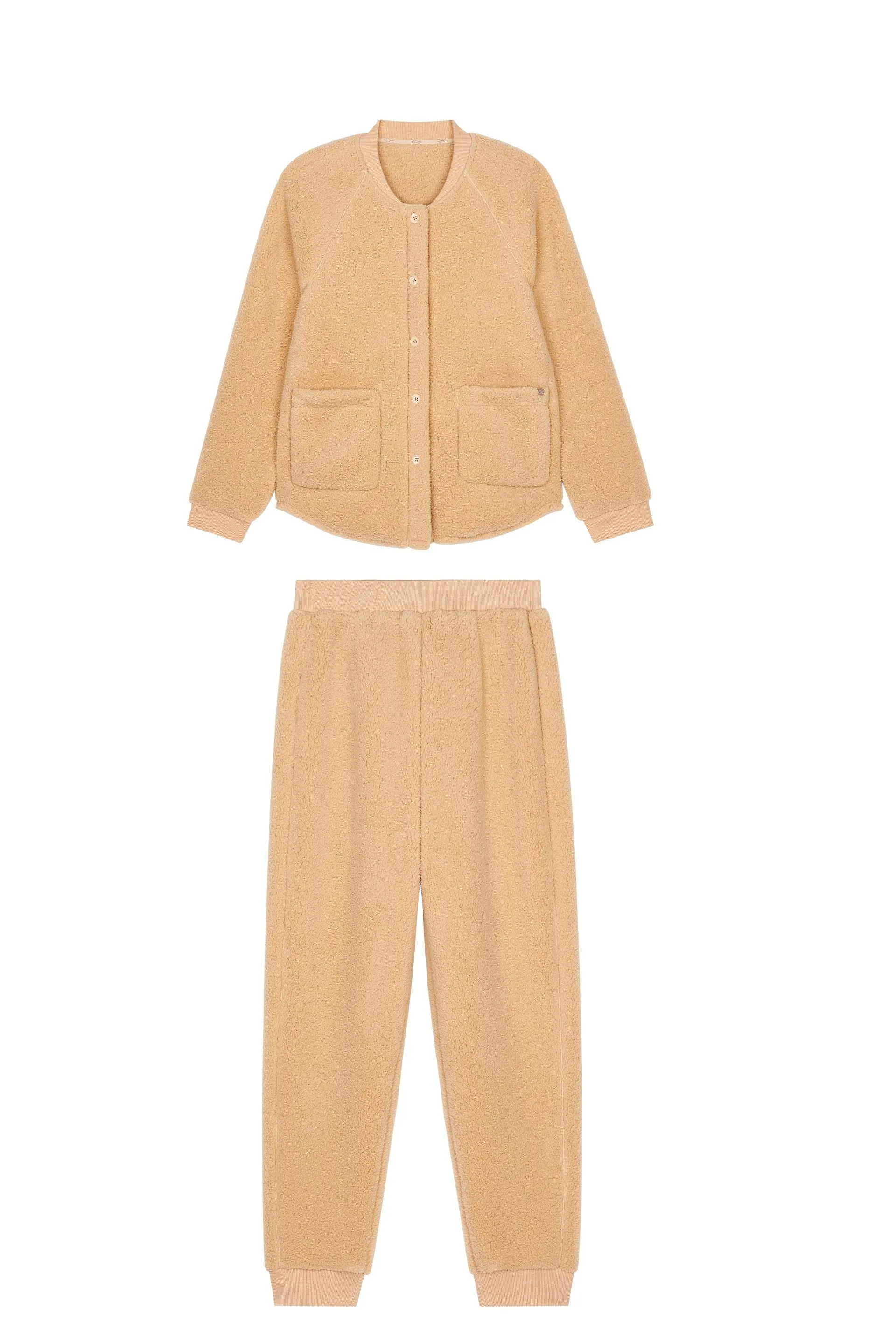 Sherpa Fleece Pajama Set